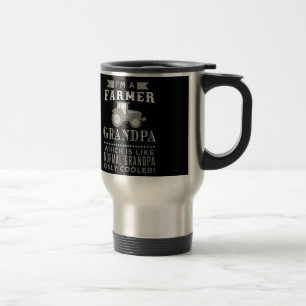 Farmer Grandpa, Cool Farmer Grandpa Travel Mug