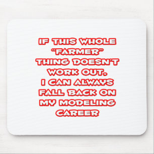 Farmer Humour ... Modelling Career Mouse Mat