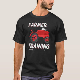 Farmer in Training Barnyard Harvest Farming Barn C T-Shirt