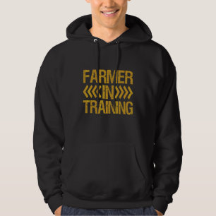 Farmer In Training Farm Son Kids 1 Hoodie