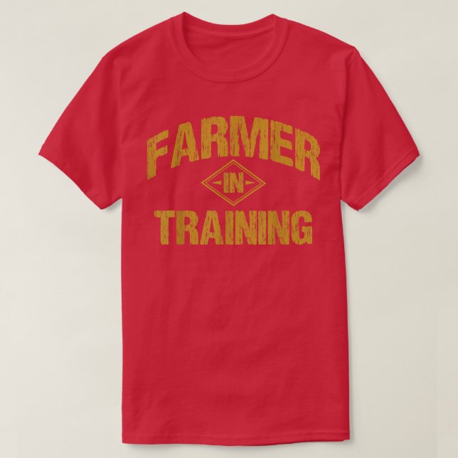 Farmer In Training Farm Son Kids  T-Shirt (Design Front)
