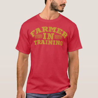 Farmer In Training Farm Son Kids  T-Shirt