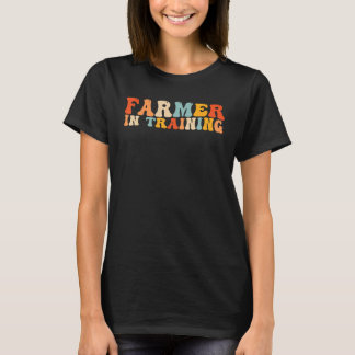 Farmer In Training Farming Rancher T-Shirt