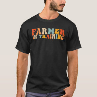 Farmer In Training Farming Rancher T-Shirt