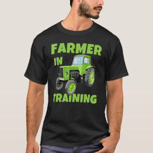 Farmer In Training Tractors Driver Strongman Vehi T-Shirt