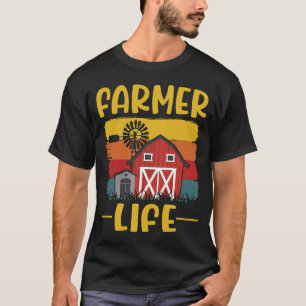 Farmer Life Agriculture Local Farmer T-Shirt