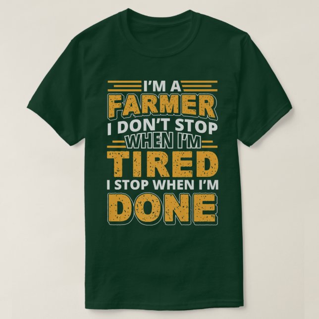 Farmer Lustig  Farmer  T-Shirt (Design Front)