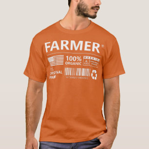 Farmer Marking Farming Funny Farm  T-Shirt