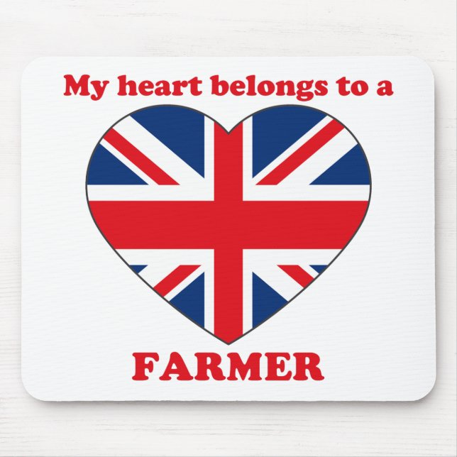 Farmer Mouse Mat (Front)