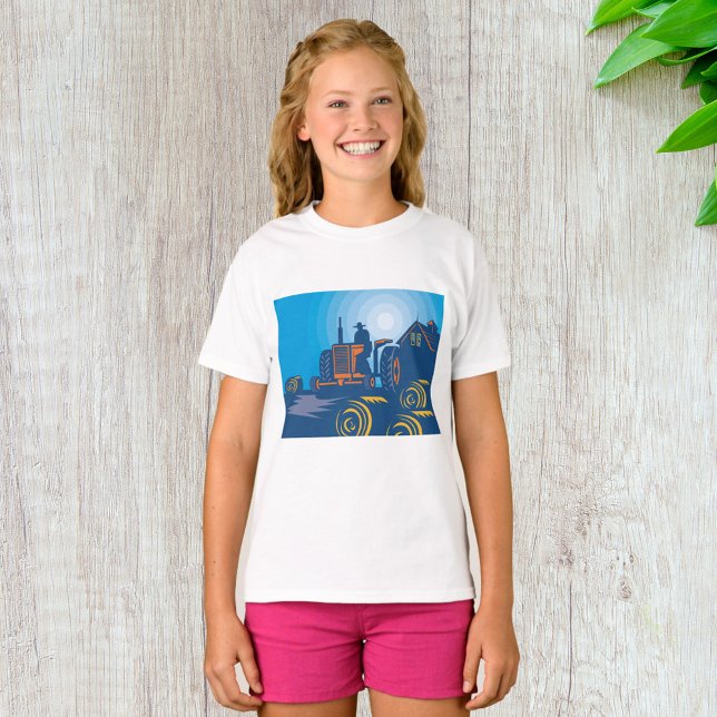 Farmer On A Tractor T-Shirt (Creator Uploaded)