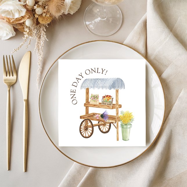 Farmer’s Market Party Napkin (Creator Uploaded)