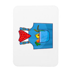 Farmer Simple Cute Farm Magnet