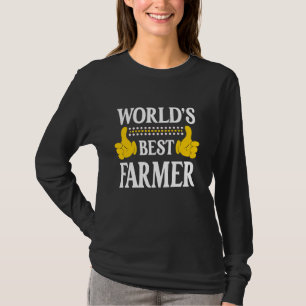 Farmer Surname Team Family Last Name World's Best T-Shirt