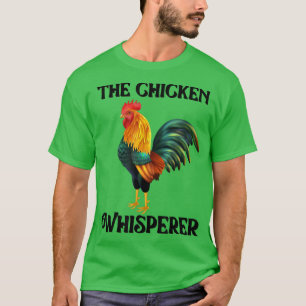 Farmer The Chicken Whisperer Retro Vintage Farming T-Shirt