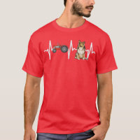 Farmer Tractor Collie Heartbeat Dog Lover