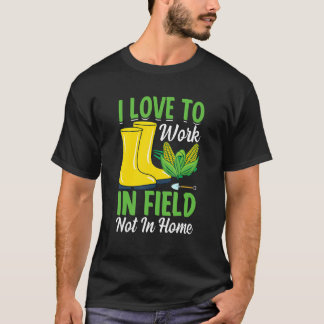 Farmer Tractor Farming Quote For Farmers T-Shirt