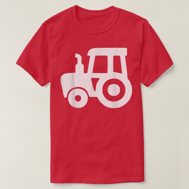 Farmer Tractor T-Shirt (Design Front)