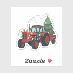 Farmer Tractor Xmas Lighting Tractor Christmas
