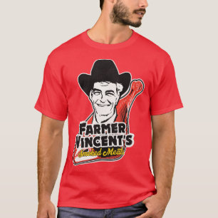 Farmer Vincents Smoked Meat Motel Hell Fan Art T-Shirt