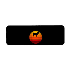 Farmer Vintage Retro Sunset Funny Farm Animal Goat