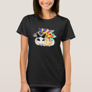 Farmer Women Girls Kids Cool Farm Animal Cow T-Shirt
