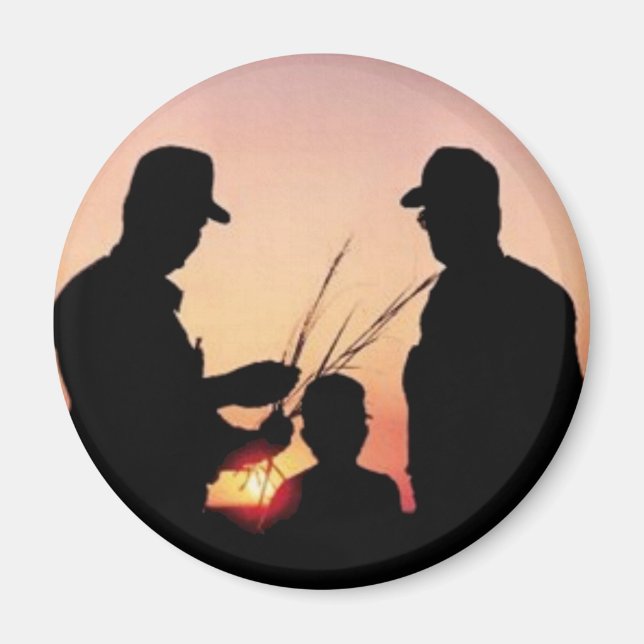 Farmers and Sunset Magnet (Front)