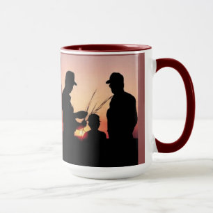 Farmers and Sunset Mug