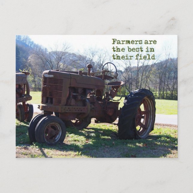 Farmers are... postcard (Front)