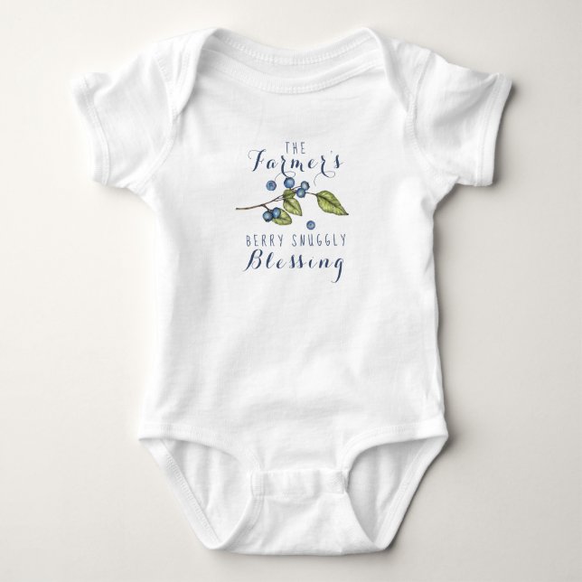 Farmer's Blessed Baby Bodysuit (Front)