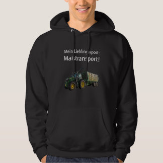 Farmers Corn Chopping Farmers Agriculture Corn Tra Hoodie