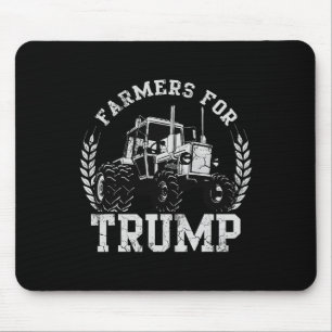 Farmers For Trump 2024 Election Farming Farmer Usa Mouse Mat