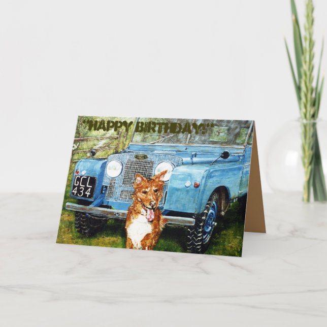 "Farmers Friends" ~Birthday Card (Front)