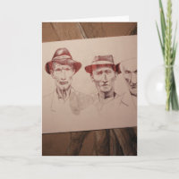 Farmers Great Depression Card