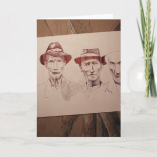 Farmers Great Depression Card