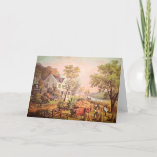 Farmer's Home Harvest Greeting Card