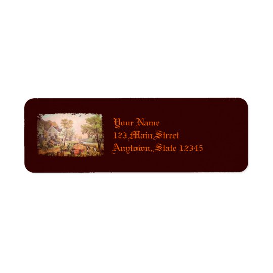 Farmer's Home Harvest Return Address Labels