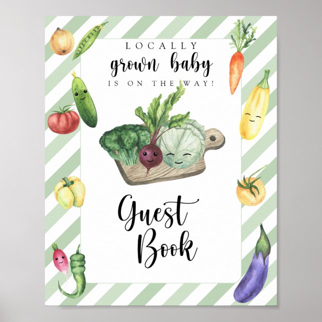 farmers market baby shower - guest book (Front)