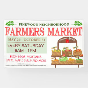 farmers market banner