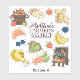 Farmer's market birthday kids party favor