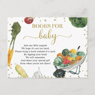 Farmers Market Books For Baby Invitation Postcard