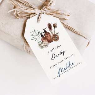 Farmers Market Bridal Shower Display Shower Gift Tags