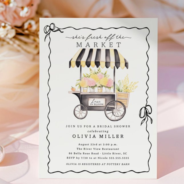 Farmer's Market Bridal Shower Invitation (Creator Uploaded)