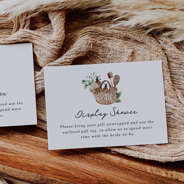 Farmers Market Bridal Shower Unwrapped Gift Enclosure Card (Creator Uploaded)