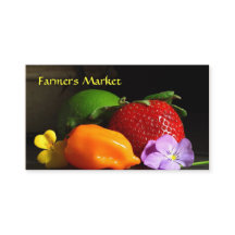 Farmers Market Business Card Template