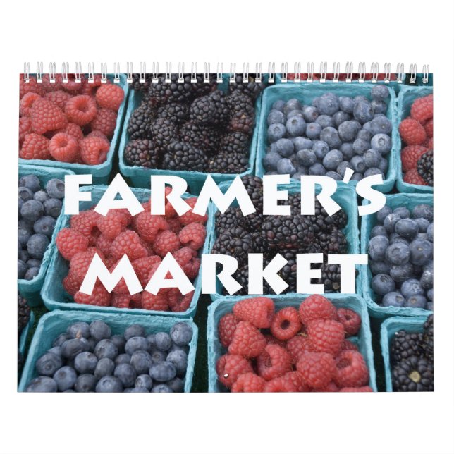 Farmer's Market Calendar (Cover)