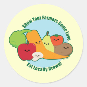 Farmers Market Classic Round Sticker