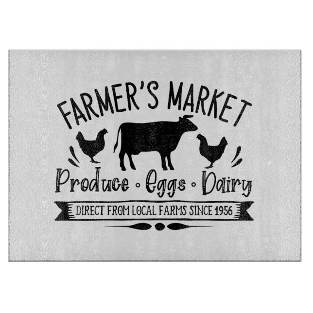 Farmer's Market Cutting Board (Front)