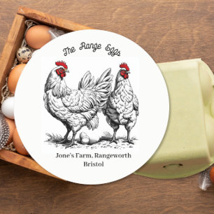 farmers market egg box Label free range