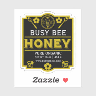 Farmers Market Honey Jar