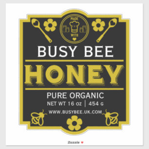 Farmers Market Honey Jar